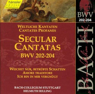 Bach / Rilling / Bach Ensemble- Secular Cantatas Bwv 202-204