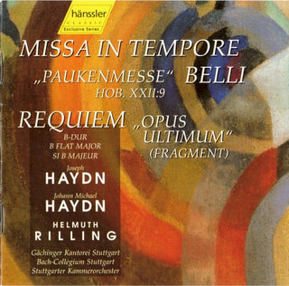 Haydn / Rilling / Bach-Collegium Stuttgart- Paukenmesse / Requiem