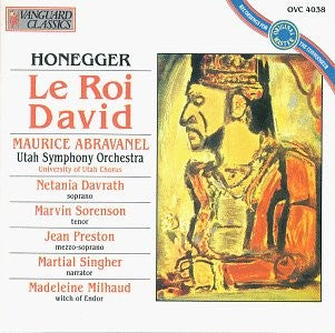 Honegger / Davrath / Abravanel / Utah Symphony- King David