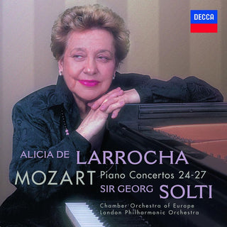 Mozart (Alicia de Larrocha,Sir Georg Solti,Chamber Orchestra of Europe,London Philharmonic Orchestra)- Piano Concertos 24-27