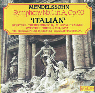Mendelssohn (The Bern Symphony Orchestra,Peter Maag)- Symphony no. 4 in A, op. 90 "Italian"