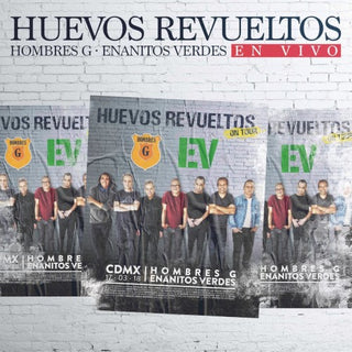 Hombres G / Enanitos Verdes- Huevos Revueltos En Vivo (2 CD + DVD)
