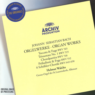 Bach (Helmut Walcha)- Orgelwerke BWV 525, 552, 565, 645–650, 768