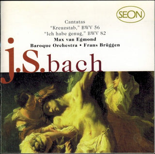 J Bach .S. / Egmond / Baroque Orchestra / Bruggen- Cantatas