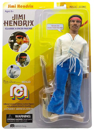 Mego Jimi Hendrix Action Figure (#5732/10000)