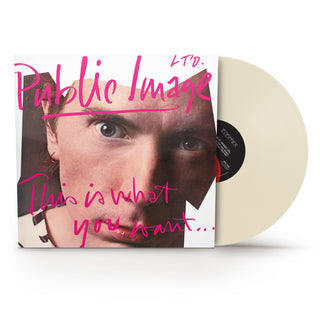Public Image Ltd.- This is What You Want… This is What You Get (Elektra 75) (Cloudy Translucent Vinyl)