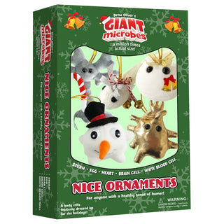 Giant Microbes Nice Ornaments