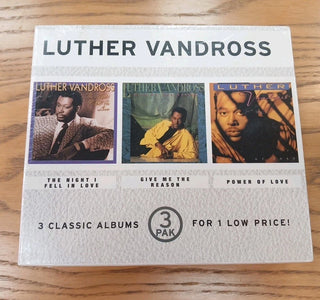 Luther Vandross- The Night I Fell In Love/Give Me The Reason/Power Of Love (3xCD)
