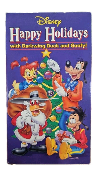 Happy Holidays with Darkwing Duck and Goofy