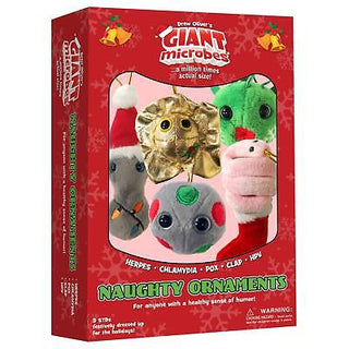 Giant Microbes Naughty Ornaments