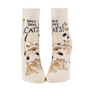 Holy Shit. Cats! - Women's Ankle Socks