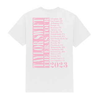 Taylor Swift Eras Tour Lover T-Shirt, White, XL