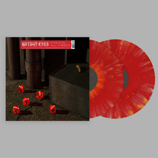 Bright Eyes- Five Dice, All Threes (Red & Orange Splatter 2LP)