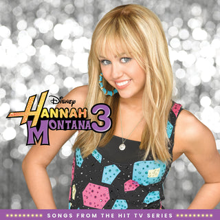 Hannah Montana 3 (Original Soundtrack) (Blue/Pink Splatter Vinyl)
