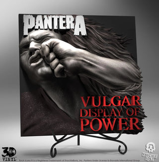 KnuckleBonz 3D Vinyl Pantera Vulgar Display Of Power 12"x12" Display Statue