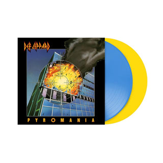 Def Leppard- Pyromania: 40th Anniversary - Limited Blue & Yellow Colored Vinyl