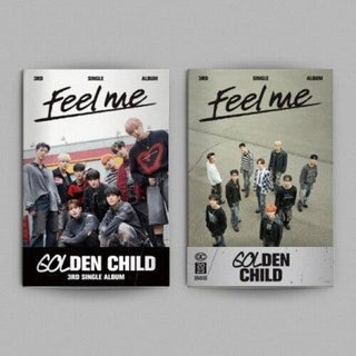 Golden Child- Feel Me - Random Cover - incl. 64pg Photobook, Envelope, Polaroid, Photocard + Postcard