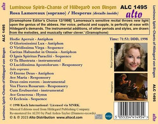 Hesperus- Luminous Spirit - Chants of Hildegard Von Bingen