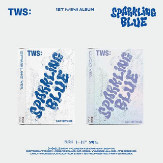 TWS- TWS 1st Mini Album 'Sparkling Blue' (Lucky Ver.)