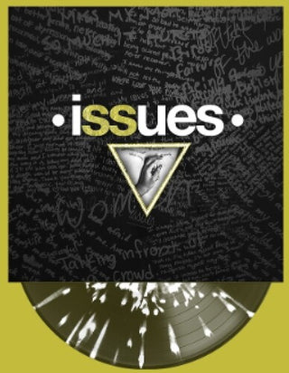 The Issues- Issues (BLACK ICE with WHITE SPLATTER)