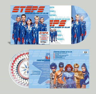The Steps- Deeper Shade Of Blue: The Remixes - Limited Zoetrope Picture Disc Vinyl (PREORDER)