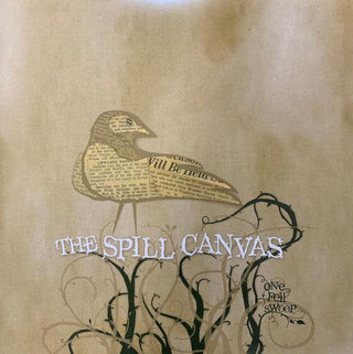 Spill Canvas- One Fell Swoop (2022 Clear/Bone Split w/ Gold & White Splatter Vinyl, Etched D Side, Ltd. To 500)