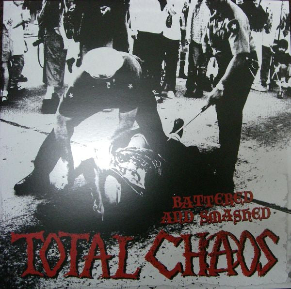 Total Chaos- Battered And Smashed (Red Transparent With Yellow Splatter)