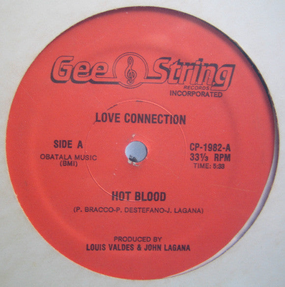 Love Connection- Hot Blood (12”) (Sealed)