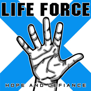 Life Force- Hope And Defiance (Orange/ Blue Swirl)