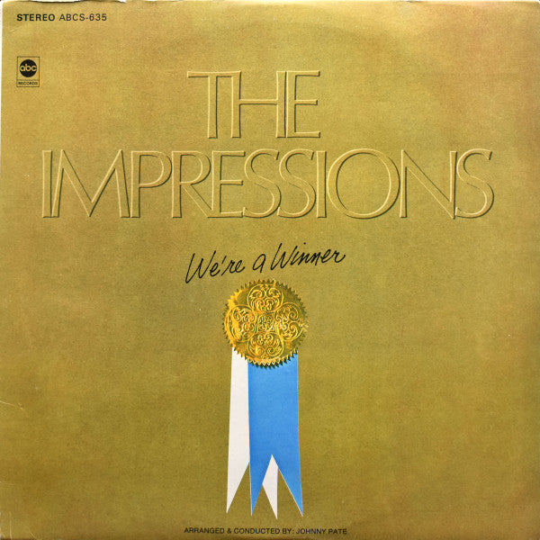 The Impressions- We're A Winner (Sealed)