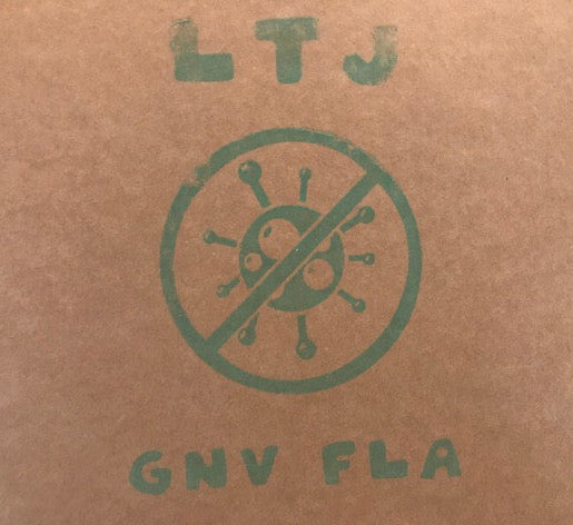 Less Than Jake- GNV FLA (Glow In The Dark Hand Screened Cover)(Hand Numbered)(w/7")