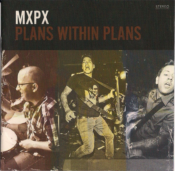 MXPX- Plans Whithin Plans (Red/ Translucent Blue Split)(From Vinyl Boxset)