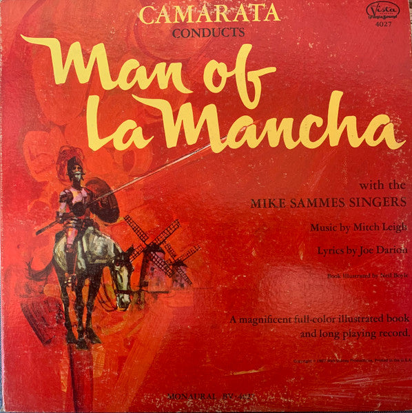 Mike Sammes Singers- Man Of La Mancha Soundtrack (Salvatore Camarata Conductor)(Sealed)