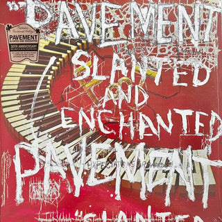Pavement- Slanted And Enchanted (2022 Red w/ White & Black Splatter Vinyl Repress)