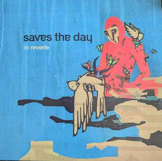 Saves The Day- In Reverie (Orange w/ Tangerine & Blue Splatter)