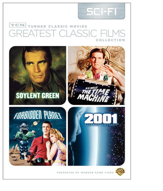 Soylent Green/Time Machine/Forbidden Planet/2001: A Space Odyssey