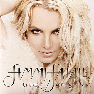 Britney Spears- Femme Fatale (Gold Vinyl)(Top Seam Split)