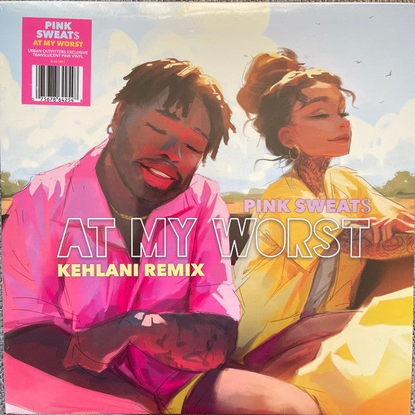 Pink Sweats Feat Kehlani- At My Worst (Kehlani Remix)(12”) (Pink Translucent)