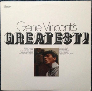 Gene Vincent- Gene Vincent's Greatest (Sealed) (Used Vinyl)