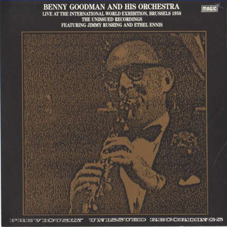 Benny Goodman & His Orchestra- At The International World Exhibition Brussels 1958 - Darkside Records