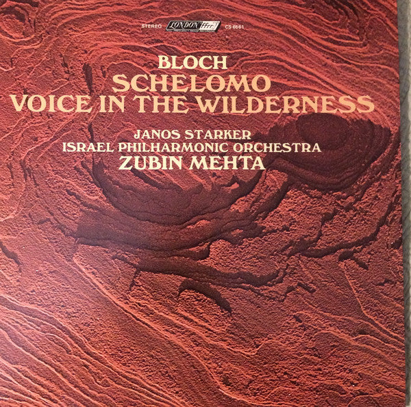 Bloch- Schelomo/ Voice In The Wilderness (Janos Starker, Conductor) - Darkside Records