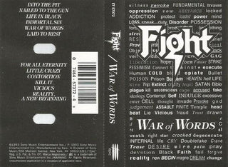 Fight- War Of Words - Darkside Records