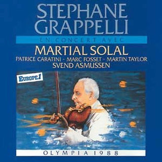 Stephane Grappelli En Concert Avec Martial Solal- Olympia 1988 - Darkside Records