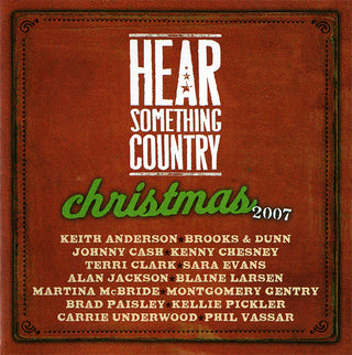 Various- Hear Something Country Christmas - Darkside Records