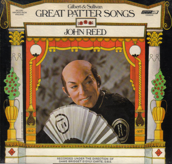 Gilbert & Sullivan- Great Patter Songs (John Reed Sings) - Darkside Records