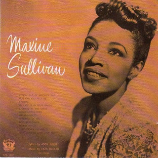 Maxine Sullivan And Her Jazz All-Stars- A Tribue To Andy Razaf - Darkside Records