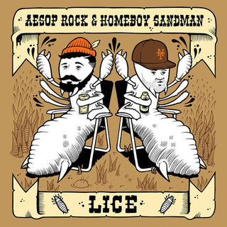 Lice (Aesop Rock & Homeboy Sandman)- Lice (Aesop Rock & Homeboy Sandman) - Darkside Records