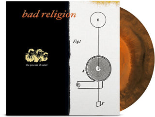 Bad Religion- The Process Of Belief (Anniv Ed Orange/Black Galaxy) - Darkside Records