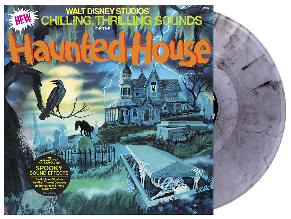 Walt Disney Studios Presents: Chilling, Thrilling Sounds Of The Haunted House (RSD Essential Translucent Smoke Vinyl) (PREORDER) - Darkside Records