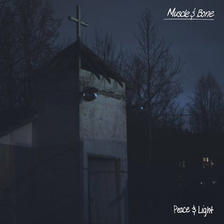 Muscle & Bone- Peace And Light (Blue/ White/ Black Marbled) - Darkside Records